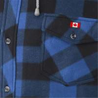 415SS Chemise &agrave; capuche matelass&eacute;e, Hommes, Petit, Multicolore Sidevic Inc.