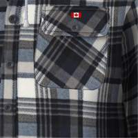 415BG Chemise &agrave; capuche matelass&eacute;e, Hommes, T-petit, Multicolore Sidevic Inc.