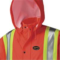 5896 Manteau long imperm&eacute;able et ignifuge, Petit, Orange haute visibilit&eacute; Sidevic Inc.