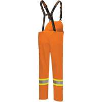 5882 FR/Arc-Rated Waterproof Safety Bib Pants, X-Small, High Visibility Orange Sidevic Inc.