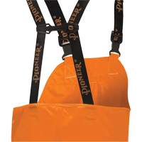 5882 FR/Arc-Rated Waterproof Safety Bib Pants, X-Small, High Visibility Orange Sidevic Inc.
