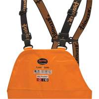 5882 FR/Arc-Rated Waterproof Safety Bib Pants, X-Small, High Visibility Orange Sidevic Inc.