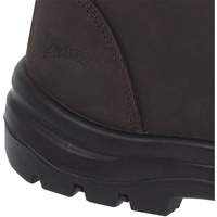 1028 Bottes de travail 8" marron, Cuir, Embout Acier, Taille 10 Sidevic Inc.