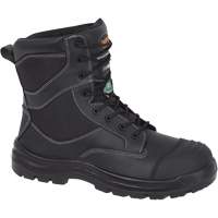 1050 Bottes de s&eacute;curit&eacute; composites noires, Cuir, Taille 14, Imperm&eacute;able Sidevic Inc.