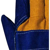 630 Gants d'appareilleur isol&eacute;s bleus, Taille unique, Paume en Cuir de vache refendu, Doublure en Boa Sidevic Inc.