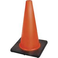 181P Premium Flexible Safety Cone, 18", Orange Sidevic Inc.