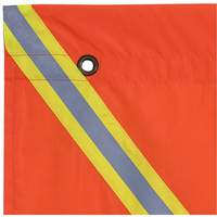 353 Flag with Reflective Tape, Polyester Sidevic Inc.