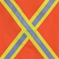 353 Flag with Reflective Tape, Polyester Sidevic Inc.