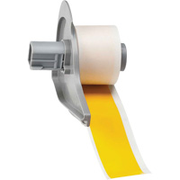 Ruban adh&eacute;sif permanent toutes saisons pour &eacute;tiquettes, Vinyle, Jaune, Largeur de 1" Sidevic Inc.