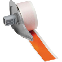 Ruban adh&eacute;sif permanent toutes saisons pour &eacute;tiquettes, Vinyle, Orange, Largeur de 1" Sidevic Inc.