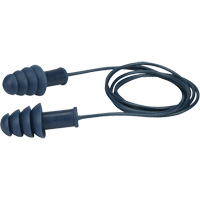 Metal-Detectable Reusable TPR Earplugs, Corded, Bulk - Box, 27 dB NRR, One-Size Sidevic Inc.