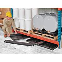 Triple-Tray Ultra-Rack Containment Tray&reg;, 72" L x 44" W x 2.8" H, 24 US gal. Spill Capacity Sidevic Inc.