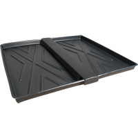 Double-Tray Ultra-Rack Containment Tray&reg;, 48" L x 44" W x 2.8" H, 16 US gal. Spill Capacity Sidevic Inc.