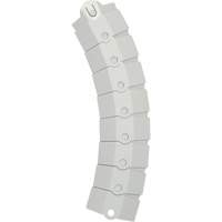 Small Ultra-Sidewinder Cable Protection System avec capuchons, 39,5" x 3" x 0,8", 2000 lb (1 tonne) Sidevic Inc.