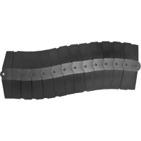Medium Ultra-Sidewinder Cable Protection System avec capuchons, 33" x 9,8" x 1,4", 260 lb (0,13 tonnes) Sidevic Inc.