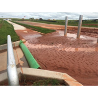 Ultra-Silt Dike — vert, 7' lo x 5' la Sidevic Inc.