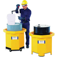 Transpalette pour Ultra-Spill Collector, 66 gal. US, Mobile Sidevic Inc.