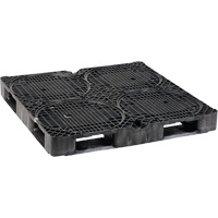 4-Drum Ultra-Spill King&reg; Drum Pallet (Only), 85 US gal. Spill Capacity, 48.8" x 48.8" x 5.5" Sidevic Inc.