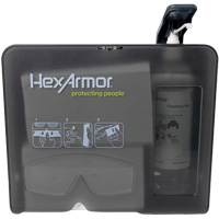 Wall Mounted Eyewear Cleaning Station, Metal, 11.8" L x 10.4" H Sidevic Inc.
