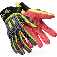 Gants r&eacute;sistants aux coupures Rig Lizard 2028X, 6/T-petit, Paume en Synth&eacute;tique/PEHP, Poignet &eacute;lastique/Boucle et crochet Sidevic Inc.