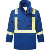 Parka isol&eacute;, antistatique et ignifuge  6,5 oz Westex DH, Petit, Bleu royal Sidevic Inc.