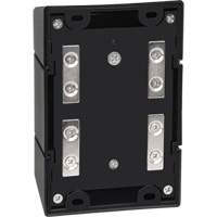 Barri&egrave;re murale magn&eacute;tique avec bande magn&eacute;tique, Plastique, Fixation magn&eacute;tique, 15', Ruban Noir et jaune Sidevic Inc.
