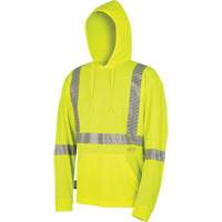 6965 Chandail &agrave; capuchon de s&eacute;curit&eacute; en il-de-perdrix, Petit, Jaune lime haute visibilit&eacute; Sidevic Inc.