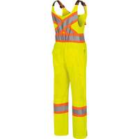 6000W Combinaison de s&eacute;curit&eacute; routi&egrave;re haute visibilit&eacute; pour femmes, Polyester, T-petit, Jaune lime haute visibilit&eacute; Sidevic Inc.