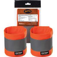 140A Brassard r&eacute;fl&eacute;chissant ajustable orange haute visibilit&eacute; de 14" X 4" Sidevic Inc.