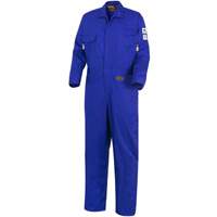 7779T Combinaisons ignifuges r&eacute;sistants aux arcs &eacute;lectriques 88/12 FR-Tech, Taille 40 (grand taille), Bleu royal, 10 cal/cm² Sidevic Inc.