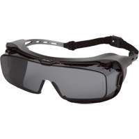 Lunettes &agrave; coques de s&eacute;curit&eacute; Cappture Plus, Lentille Gris, Antibu&eacute;e, Ventilation Ferm&eacute; Sidevic Inc.