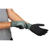 Eco-Friendly Crinkle Grip Coated Gloves, 9, Foam Latex Coating, 15 Gauge, Nylon/RPET Shell Sidevic Inc.
