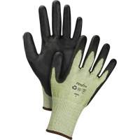 Gants &eacute;lastiques &eacute;cologiques sans coutures r&eacute;sistants &agrave; la coupe, Taille 8, Calibre 13, Rev&ecirc;tement Polyur&eacute;thane, Enveloppe en PEHP/rPET, ASTM ANSI niveau A4 Sidevic Inc.