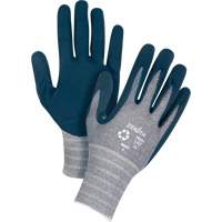 Eco-Friendly Lightweight Coated Gloves, 7, Foam Nitrile Coating, 15 Gauge, Polyester/RPET Shell Sidevic Inc.