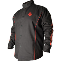 BSX&reg; Contoured FR Welding Jacket, Cotton, Small, Black Sidevic Inc.