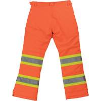 Pantalon de s&eacute;curit&eacute; isolant et extensible pour femmes, Polyester, Petit, Orange haute visibilit&eacute; Sidevic Inc.