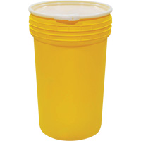 Ensemble de baril emboîtable en plastique pour laboratoire, 55 gal. US, Mobile Sidevic Inc.