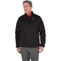 Manteau chauffante M12 ToughShell avec pile, Hommes, Petit, Noir Sidevic Inc.