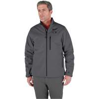 Manteau chauffante M12 ToughShell (manteau seulement), Hommes, Moyen, Gris Sidevic Inc.