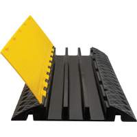 Protecteur de c&acirc;bles en polyur&eacute;thane, 3 canaux, 35,43" lo x 19,69" la x 3" h Sidevic Inc.