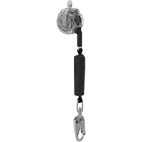 C&acirc;ble de limiteur de chute personnel 36CS V-TEC, 10', Acier galvanis&eacute;, Pivotant Sidevic Inc.