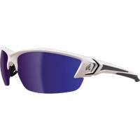 Khor G2 Safety Glasses, Blue Mirror Lens, Anti-Scratch/Polarized, ANSI Z87+/MCEPS GL-PD 10-12/Meets/Exceeds CSA Z94.3 Sidevic Inc.