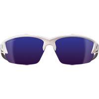 Khor G2 Safety Glasses, Blue Mirror Lens, Anti-Scratch/Polarized, ANSI Z87+/MCEPS GL-PD 10-12/Meets/Exceeds CSA Z94.3 Sidevic Inc.