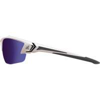 Khor G2 Safety Glasses, Blue Mirror Lens, Anti-Scratch/Polarized, ANSI Z87+/MCEPS GL-PD 10-12/Meets/Exceeds CSA Z94.3 Sidevic Inc.