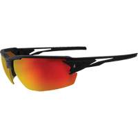 Pumori Safety Glasses, Red/Mirror Lens, Anti-Scratch, ANSI Z87+/MCEPS GL-PD 10-12/Meets/Exceeds CSA Z94.3 Sidevic Inc.
