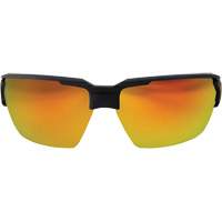 Pumori Safety Glasses, Red/Mirror Lens, Anti-Scratch, ANSI Z87+/MCEPS GL-PD 10-12/Meets/Exceeds CSA Z94.3 Sidevic Inc.