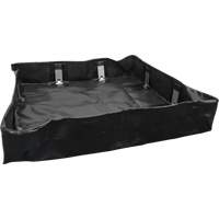 Berme repliable, Capacit&eacute; 538,5 gal. US, 12' la x 12' lo x 6" h, Support &agrave; encliqueter Sidevic Inc.