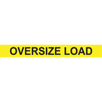 Panneau pour transport lourd pour charges surdimensionn&eacute;s, Aluminium, 96" la x 12" h Sidevic Inc.