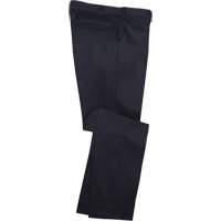 Industrial Work Pants, Cotton, Navy Blue, Size 28, 30 Inseam Sidevic Inc.