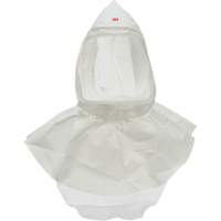 Cagoule Versaflo s&eacute;rie pour APR avec voile, Standard, Pi&egrave;ce faciale/Coiffe souple, Bavette Double Sidevic Inc.
